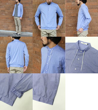 【エフィレボル/.efilevol】スタンドカラーシャツ　Stand Collar Shirt【送料無料】【あす楽対応】