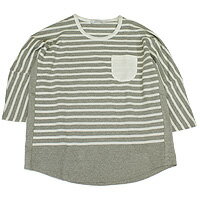 Long-Sleeved - 【s50】【エフィレボル/.efilevol】Border Q/S　ボーダークオータースリーブ カットソー【送料無料】【キャンセル返品交換不可】【let】【nx】