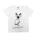 【エフィレボル/.efiLevol 】London Cat Illust Kids Tee ロンドンキャットイラストキッズTシャツ【送料無料】【あす楽対応】