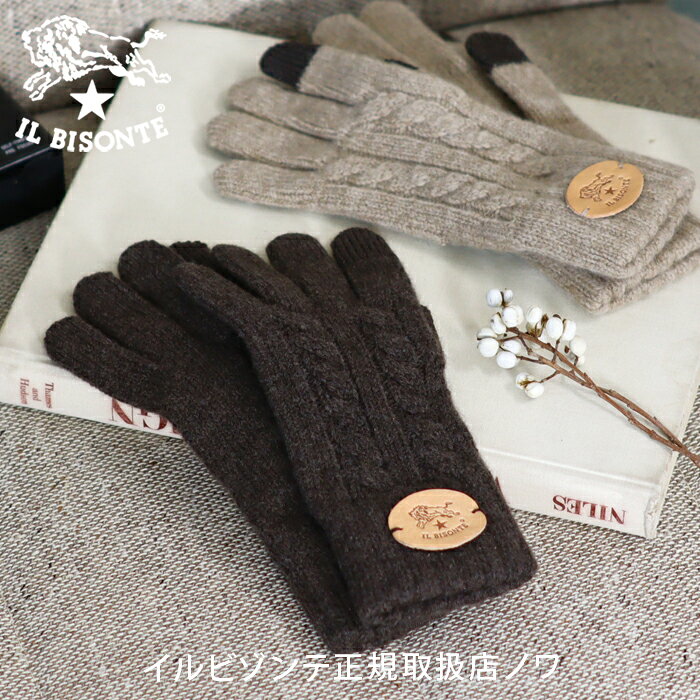イルビゾンテ 手袋 レザーグローブ ブラウン 茶 メンズ 新品 本革 楽天