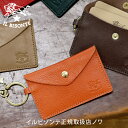 イルビゾンテ カードケース レザーキーリング付きカードケース 54_1_ 5452404350 IL BISONTE card case