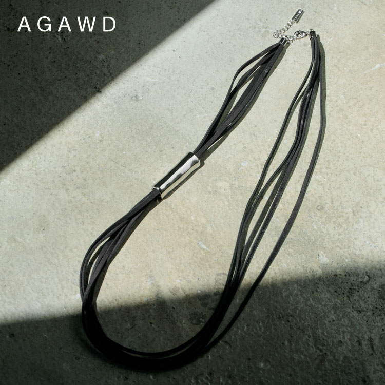 【アガウド/AgAwd】Suede Code Necklace（スエードコードネックレス）[2502-911755]【id】