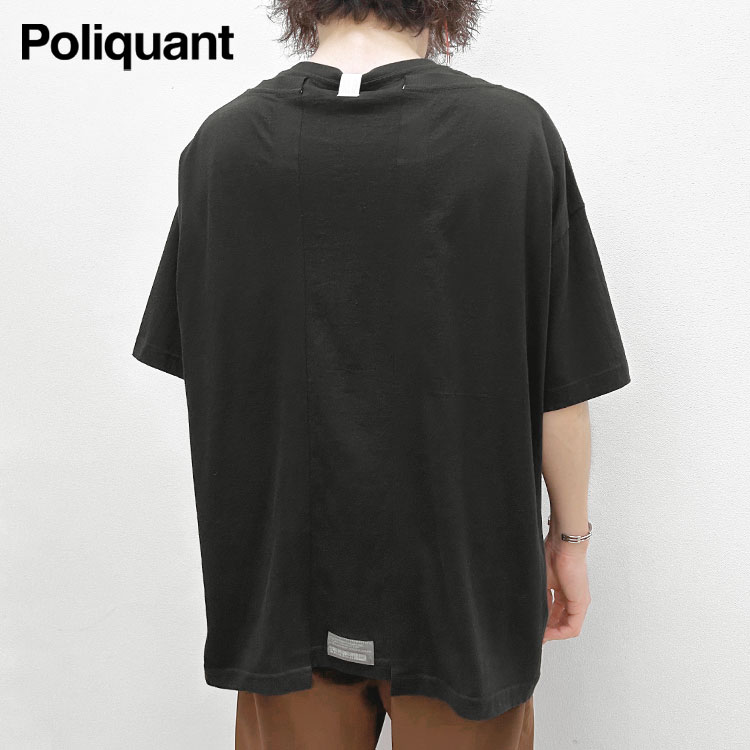 POLIQUANT ポリクアント THE ASSEMBLE EDITING S/S TEE 2601001