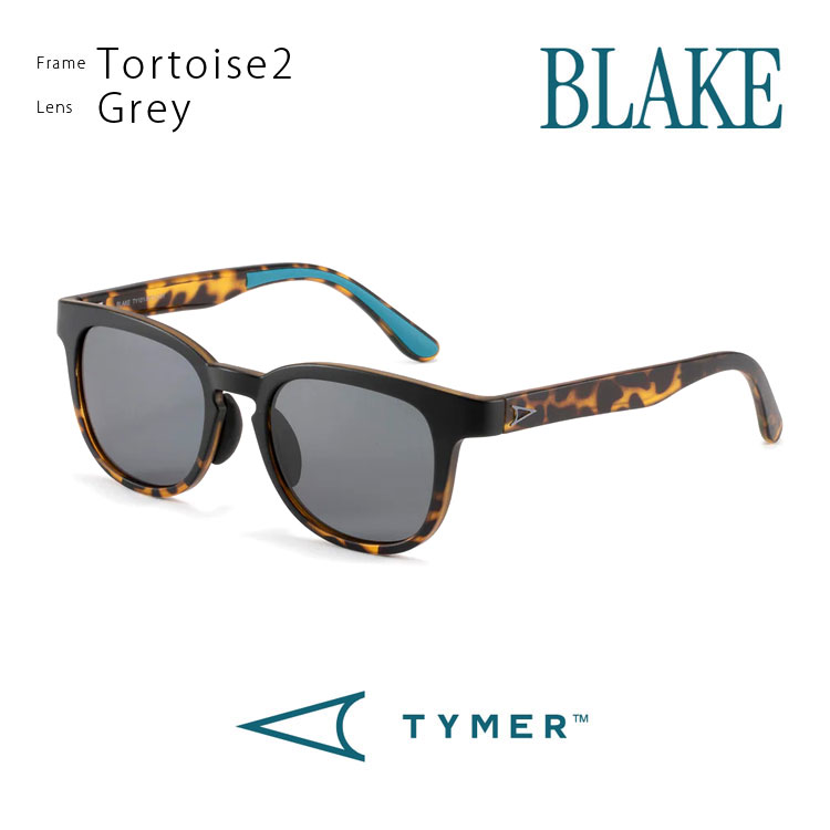 【TYMER/タイマー】BLAKE（ブレイク）[Frame:Tortoise2] [Lens:Gre