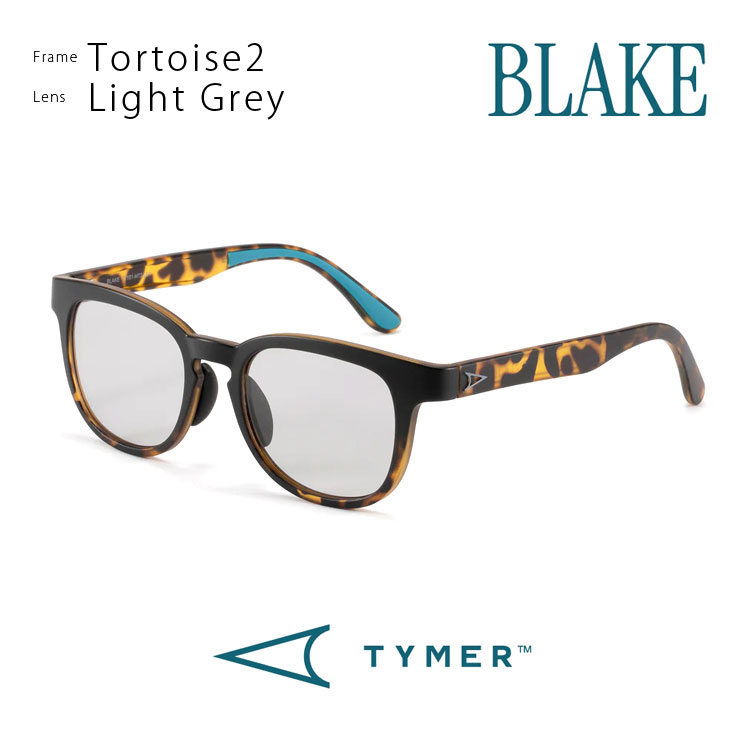 【TYMER/タイマー】BLAKE（ブレイク）[Frame:Tortoise2] [Lens:Lig
