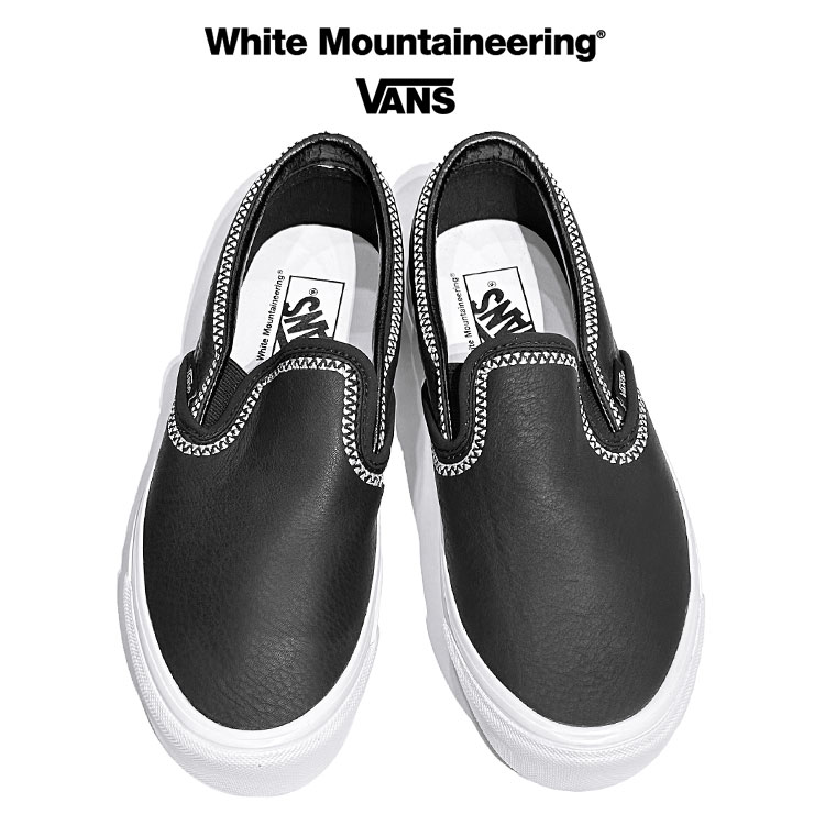 【ホワイトマウンテニアリング/White Mountaineering】WM×VANS 'CLASSIC SLIP-ON 98 DX'[WM2371815]【送料無料】【p10】【c500】