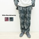 ABSTRACT PATTERN FLEECE PANTS（アブストラクトパターンフリースパンツ）