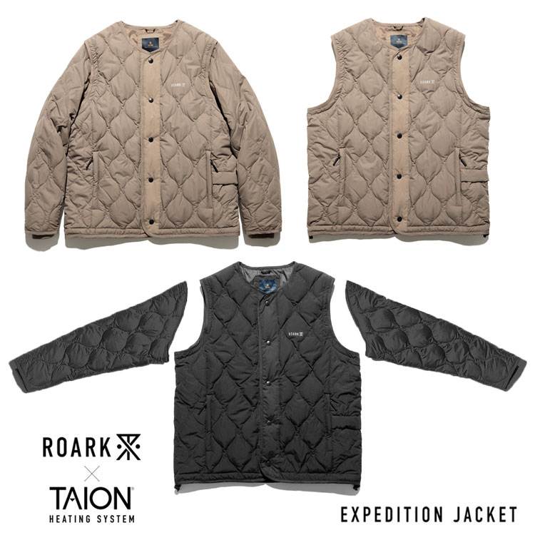 ys20zyA[N oCo/ROARK REVIVALzROARK x TAION HEATING SYSTEM - EXPEDITION JACKETiA[N~^CIq[eBOVXe-GNXyfBVWPbgj[RJJ950-TPE][RJJ950-BLK]yzyLZԕiszyletz