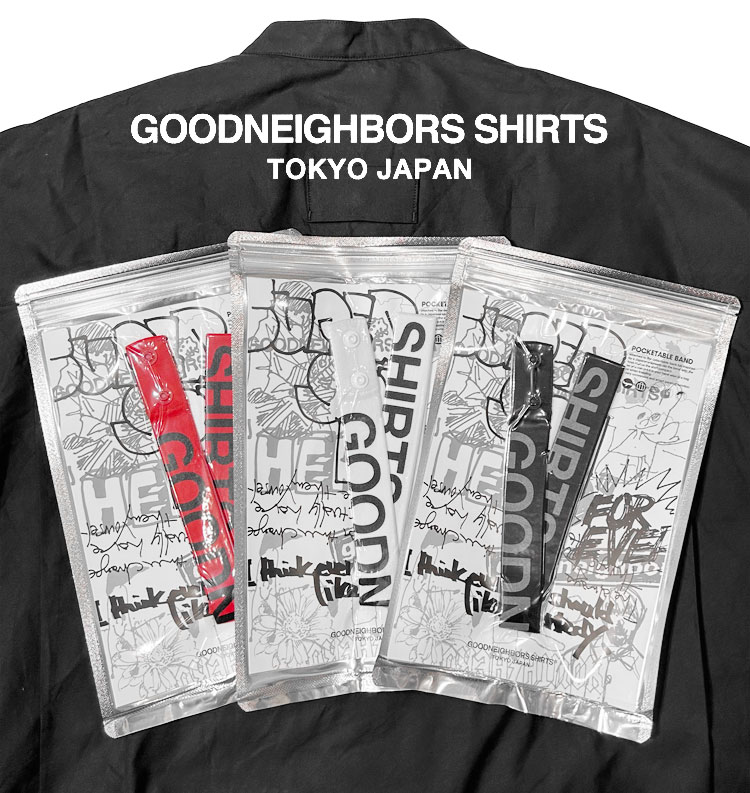 yObhlCo[YVc/GOODNEIGHBORS SHIRTSzPOCKETABLE BANDi|Pb^uohj[BCS-111]