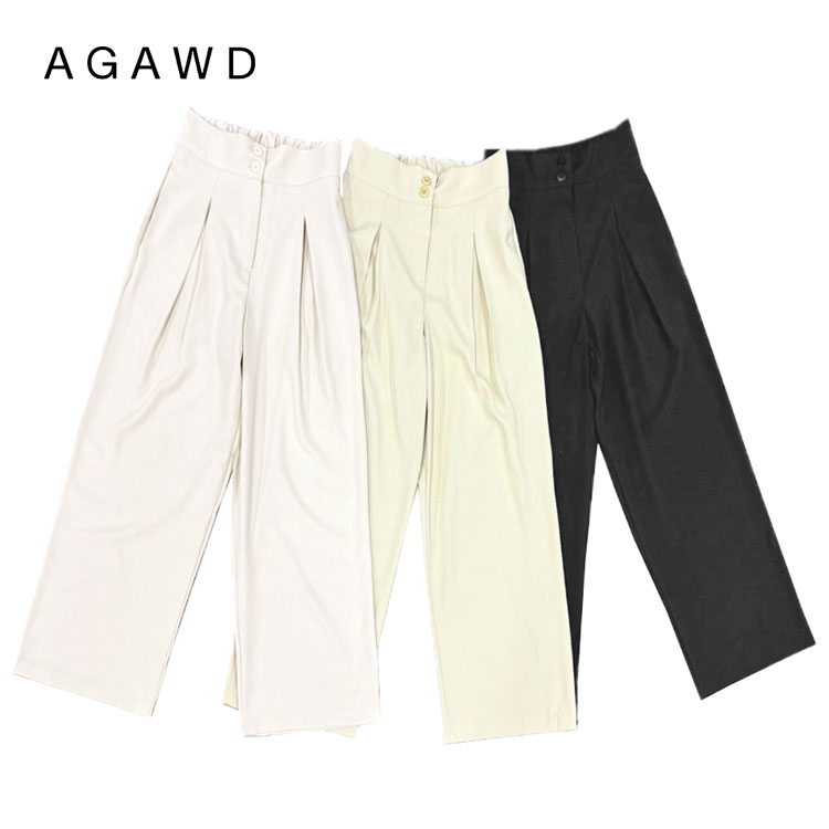 Other - 【ポイント10倍】【アガウド/AgAwd】High Waist Straight Pants（ハイウェストストレートパンツ）[2417-221472]【id】【p10】【c500】【500円OFFクーポン利用可】