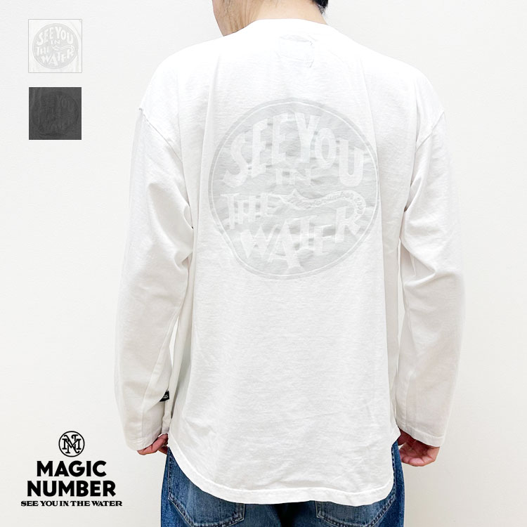 Rakuten - 【s20】【マジックナンバー/MAGIC NUMBER】SEE YOU IN THE WATER XV US COTTON L/S T-SHIRT [25SS-MN011]【キャンセル返品交換不可】【let】【id】【c100】