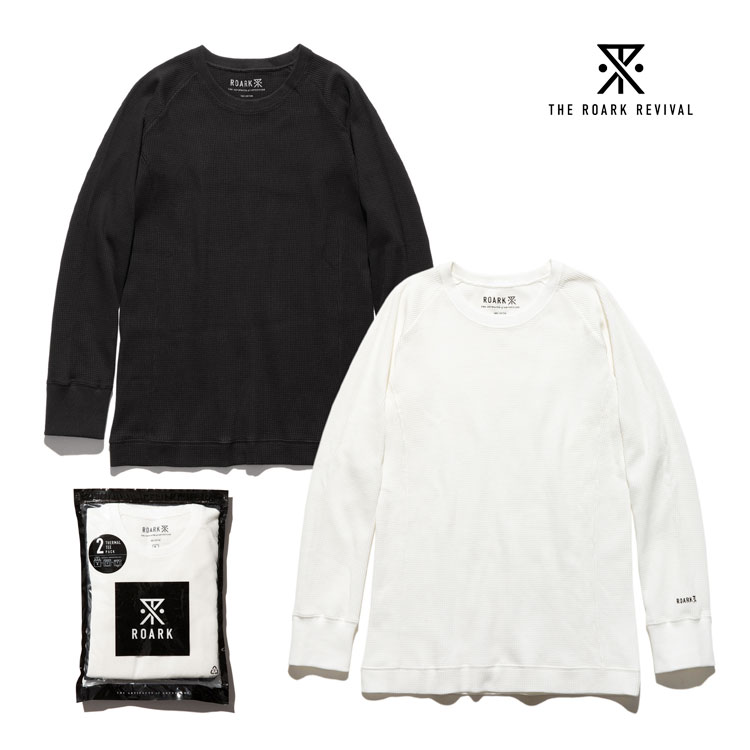 Rakuten - ROARK ロアーク REUSABLE 2PACK THERMAL TEE RTJPK1050-WHB【id】