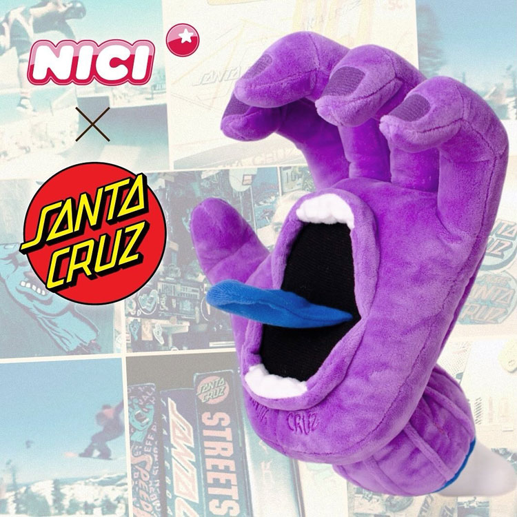Rakuten - ぬいぐるみ スクリーミングハンド 25cm NICI×SANTA CRUZ ニキ×サンタクルーズ 4012390920109【id】