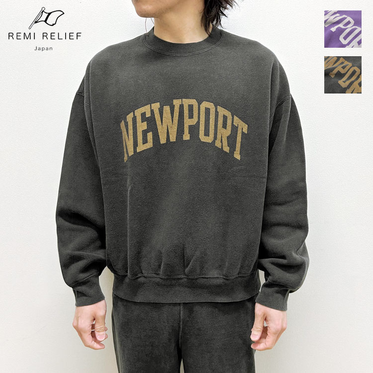 Rakuten - REMI RELIEF レミレリーフ SP加工起毛裏毛クルー(NEW PORT) スウェット RN30389164【id】