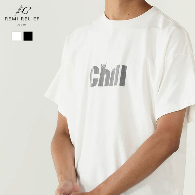 REMI RELIEF レミレリーフ 16/天竺T(Chill) Tシャツ RN30389202