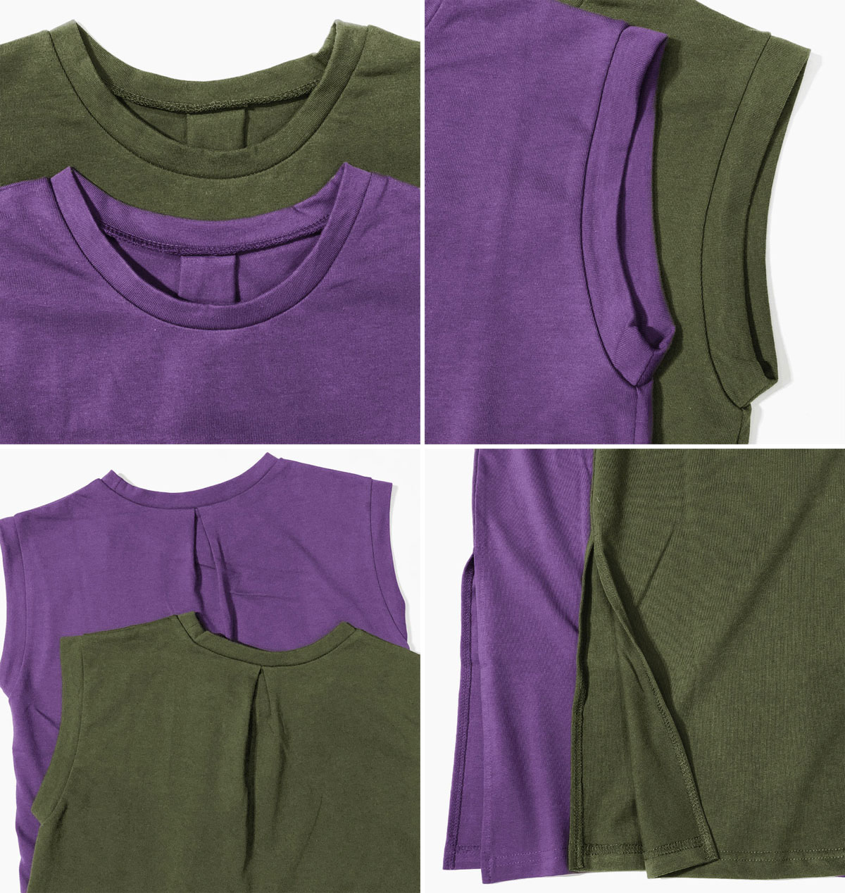 【s40】【アガウド/AgAwd】【INDIGO 別注】 Nosleeve Tee One-piece（ノースリーブティーワンピース）[20-440256]【キャンセル返品交換不可】【let】【id】