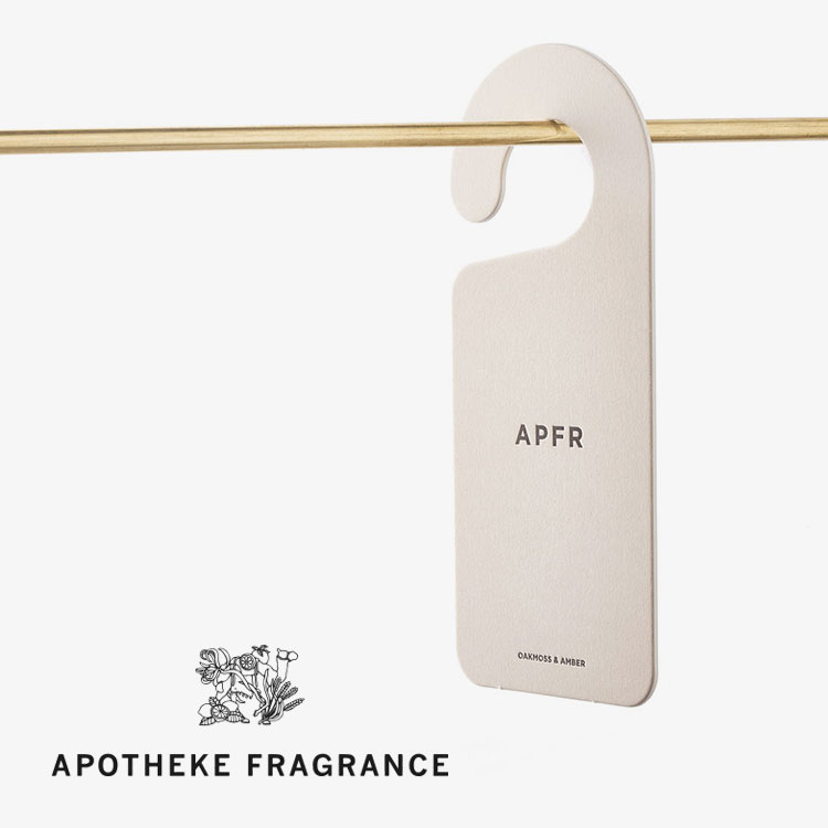 【アポテーケフレグランス】CLOSET TAG（クローゼットタグ）【APFR/APOTHEKE FRAGRANCE】 メール便可