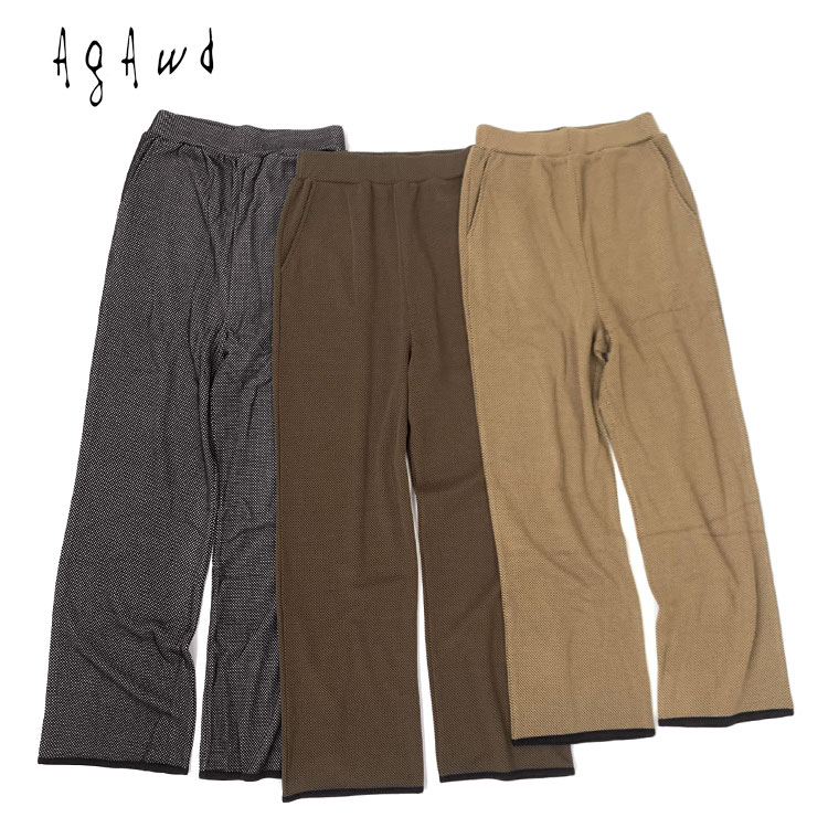 Rakuten - 【s50】【アガウド/AgAwd】Piping Flat Pants（パイピングフラットパンツ）[21-220151]【キャンセル返品交換不可】【let】【id】