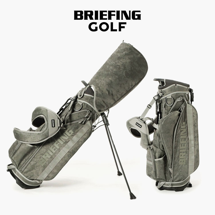 BRIEFING GOLF ブリーフィング CR-4 #04 DIGITAL CAMO JQ キャディーバッグ スタン...