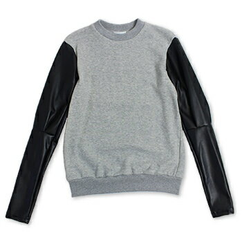 Rakuten - 【在庫処分】【アイロン/THE IRON】スウェットエフレザー SWEAT　F　LEATHER[oo14]【送料無料】【返品交換キャンセル不可】【nx】