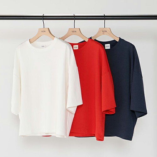 Rakuten - 【s20】【YENN/イエン】ホールボクシーTシャツ(Y241-81018)【送料無料】【キャンセル返品交換不可】【let】【ly】
