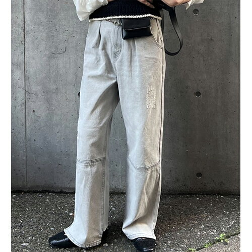 【ポイント10倍】【YENN/イエン】 ハイライズタックワイドパンツ/HIGH RISE TUCK WIDE PANTS(Y252-31067)【送料無料】【ly】【p10】【c500】【500円OFFクーポン利用可】