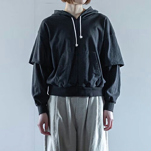Rakuten - 【s20】【アルテポーヴェラ/ARTE POVERA】ギルダンRE-フードレイヤーT【送料無料】【キャンセル返品交換不可】【let】【ly】