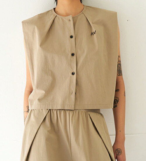 Rakuten - イエン YENN スリーブレスシャツ SLEEVELESS SHIRT【ly】