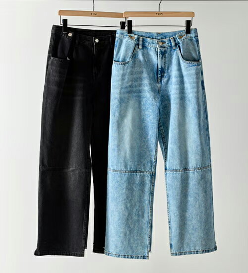 Rakuten - イエン YENN タックベルトデニムパンツ TUCK BELT DENIM PT【ly】