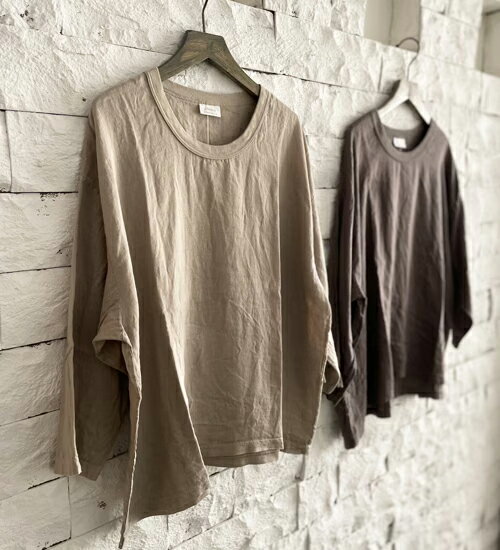 Rakuten - ARTE POVERA アルテポーヴェラ リネン染め 8分袖クルーT【ly】