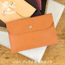 イルビゾンテ ポーチ レザーポーチ 54_1_ 54252305161 IL BISONTE pouch 2025年春夏新作