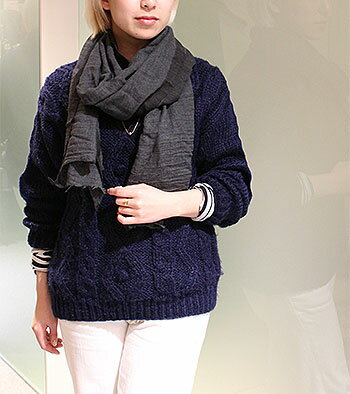 【s20】【ローズバッド/ROSE BUD】ソリッドウールスカーフ/SOLID WOOL SCARF【キャンセル返品交換不可..