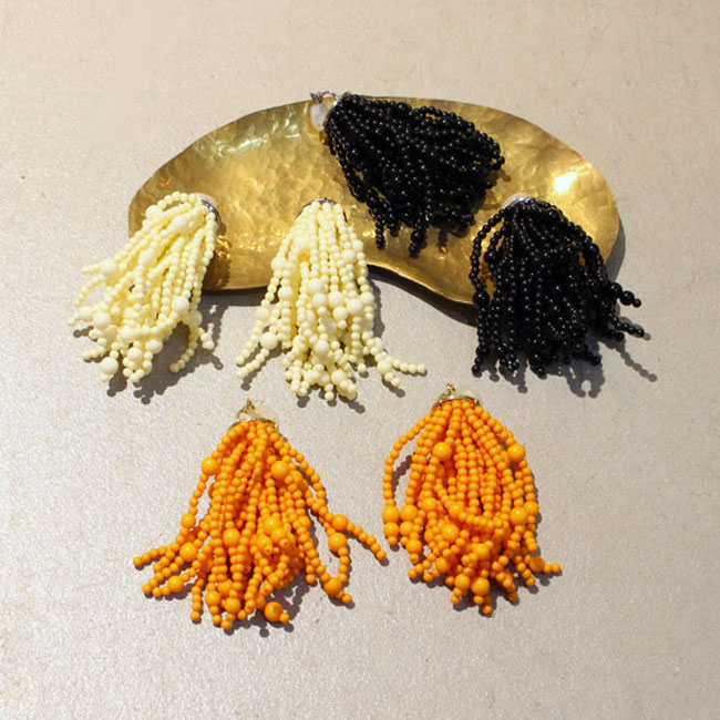 Rakuten - 【s30】トゥデイフル TODAYFUL ボールフリンジイヤリング Ball Fringe Earring【キャンセル返品交換不可】【let】【id】