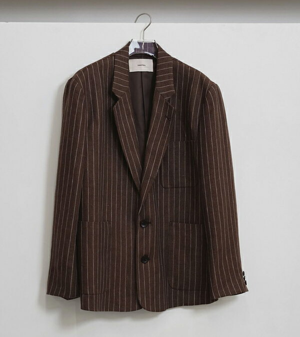 TODAYFUL トゥデイフル ボーイフレンドストライプリネンジャケット Boyfriend Stripe Linen Jacket 12610108【id】