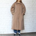 ygDfCt / TODAYFULzTecCR[g Satin Twill Coatyz