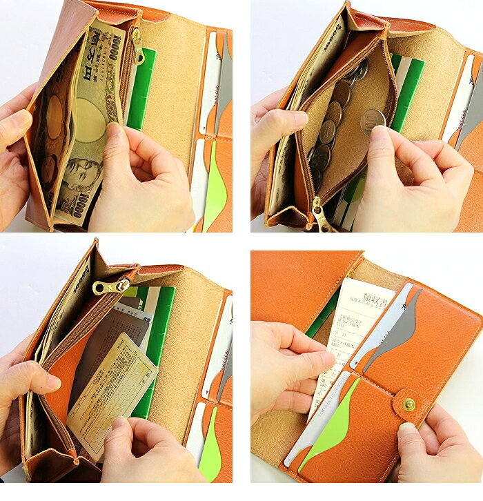 イルビゾンテ 財布 長財布 フラップ長財布 54_1_ 54182304240 IL BISONTE wallet (o)