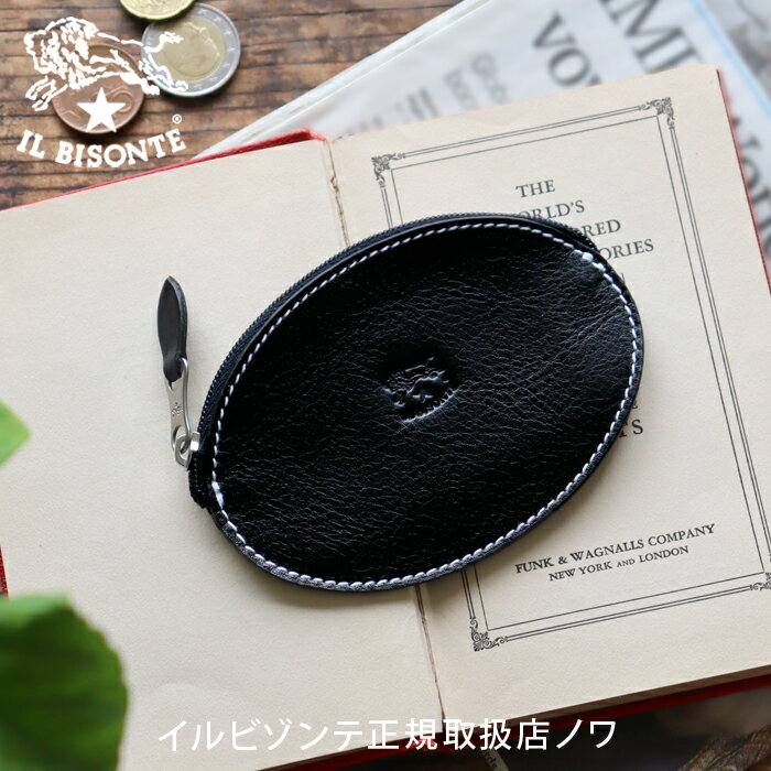Other - イルビゾンテ 財布 コインケース ホワイトステッチラウンドコインケース 54_1_ 5442300541 IL BISONTE wallet