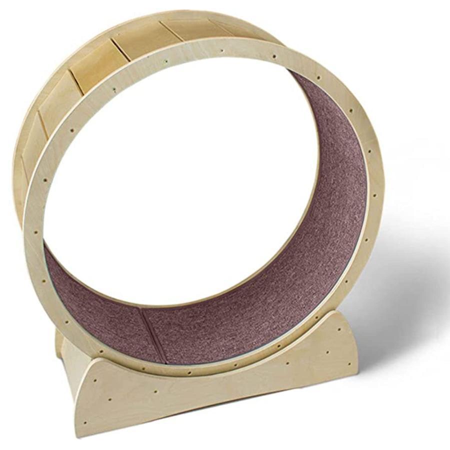 猫 ランニングホイール キャッホイール キャットランニングホイール 低騒音 大型 無垢材 猫ランニングマシン 環境保護 ペット用家具 猫