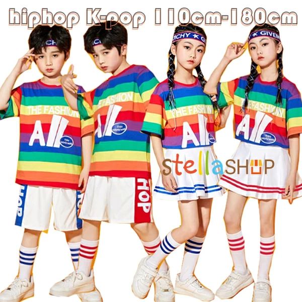 原産国:中国 素 材:トップス/綿80% ボトムス/ポリエステル100% 色: Tシャツ+青スカート Tシャツ+赤スカート Tシャツ+青ショーツ Tシャツ+赤ショーツ サイズ: 【110】参考身長:95-105cm 体重:15kg-19kg 【120】参考身長:105-115cm 体重:19kg-22kg 【130】参考身長:115-125cm 体重:22kg-26kg 【140】参考身長:125-135cm 体重:26kg-32kg 【150】参考身長:135-145cm 体重:32kg-37kg 【160】参考身長:145-155cm 体重:37kg-43kg 【170】参考身長:155-165cm 体重:43kg-48kg モデル:身長132cm 体重32kg 試着140サイズ ※注意： ※入荷時期により生地の色味、光沢感など若干違いが出る場合も御座いますが、不良品とは異なりますので、予めご了承頂けますようお願い致します。 ※PC環境・光の具合により、色や素材のイメージが写真と若干異なる場合がございます。 ※モデル・写真に使用されているアクセサリー・小物は別途記載が無い限り付属いたしません。 ※商品に不良があった場合は、商品到着から5日以内にご連絡いただければご返金・交換対応させて頂きます。