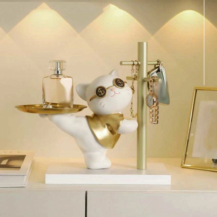 玄関 収納 小物入れ 鍵置き 鍵入れ うさぎ 置き物 オブジェ インテリア かわいい おしゃれ おもしろ オ..