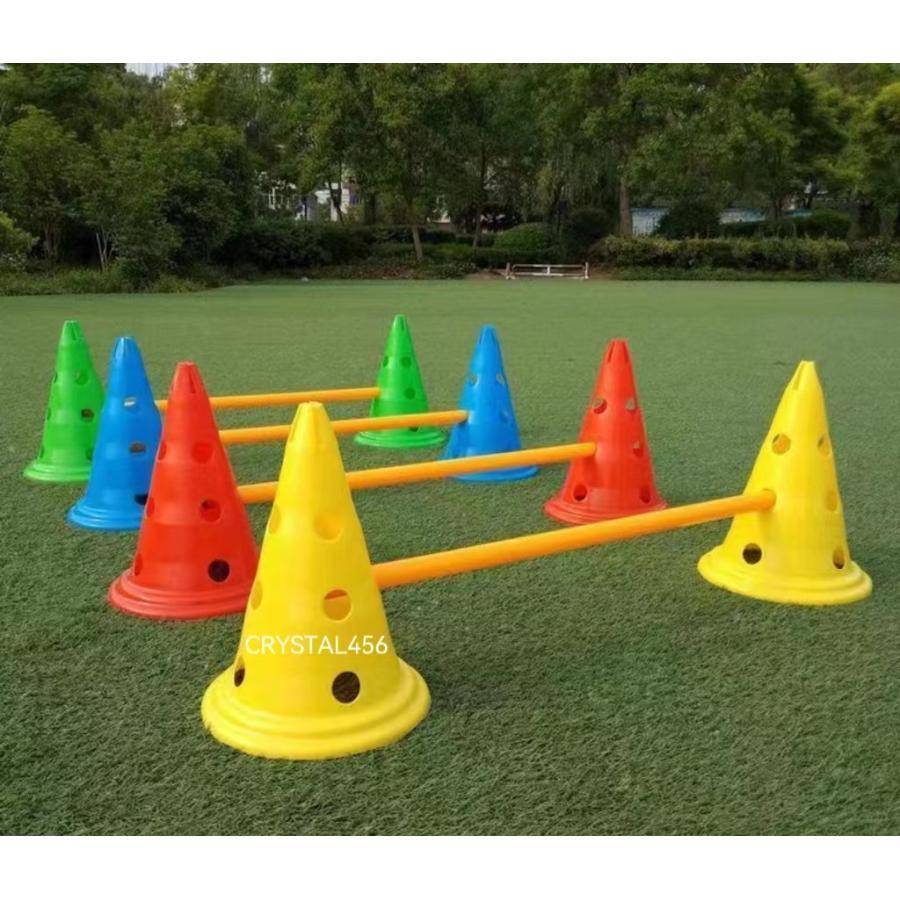 ドッグアジリティ トレーニング コーン ポール セット アジリティー 犬 ジャンプバー ハードル 犬用 ド..