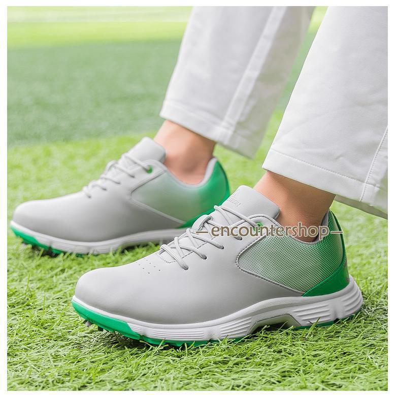 ゴルフシューズ メンズ おしゃれ 大きいサイズ 4E 幅広 スパイク鋲 ソフトスパイク 軽量 動きやすい 通気 耐久 耐滑 練習場 ビジネス ギ