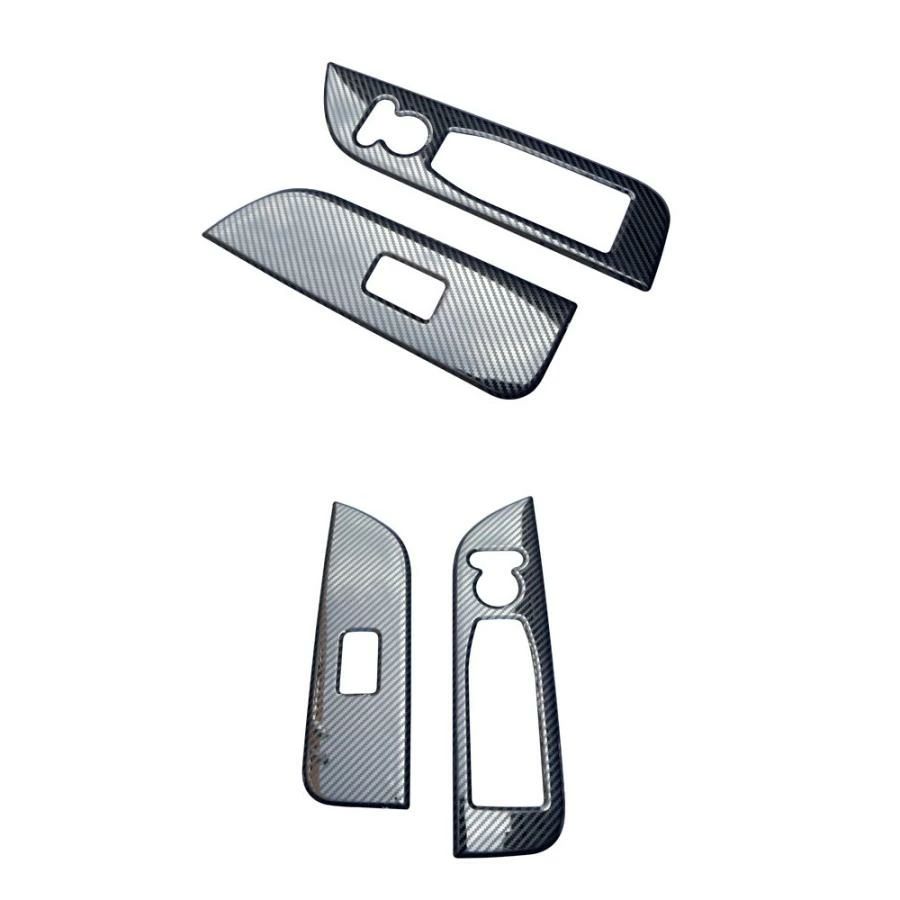 ホンダ フリード GT系 パーツ ウィンドウスイッチパネル インテリアパネル カスタム パーツ 内装 アクセサリー ステンレス 艶有りブラッ