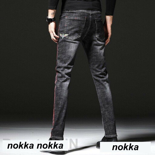 THOM WILLS ジーンズ メンズ デニムパンツ ボトムス 欧米風 スリムジーンズ ストレッチパンツ カジュアル 新作 メンズファッション ロングパンツ メンズファッション 彼氏 父 プレゼント 父の日 ギフト