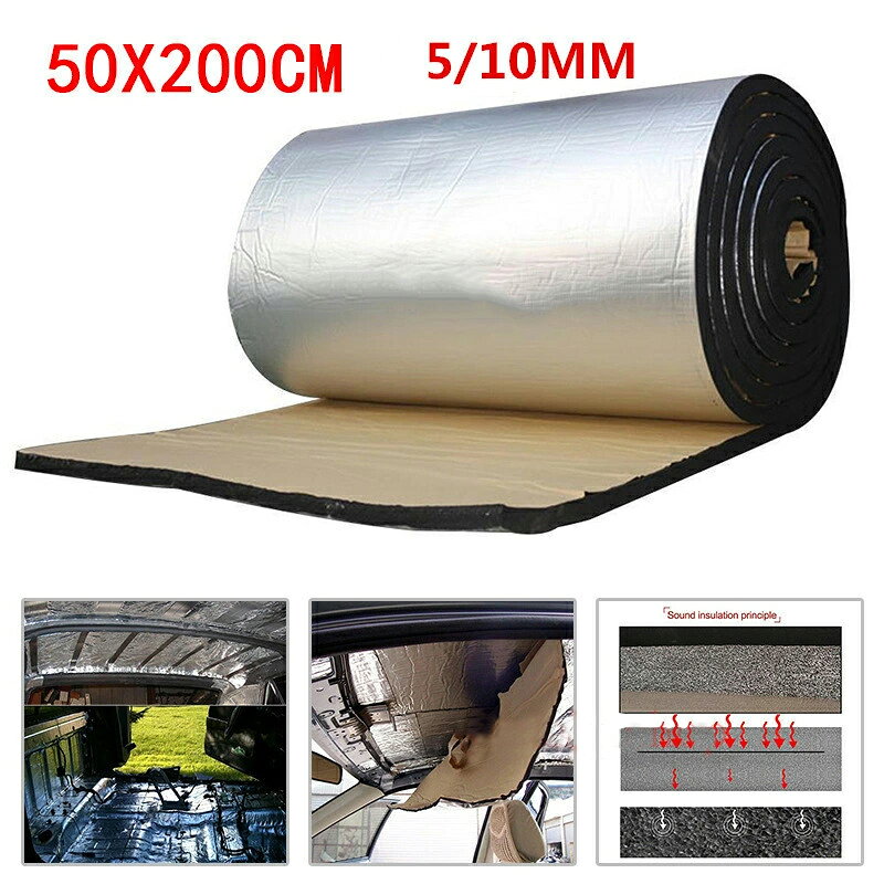 Rakuten - 新生活 デッドニングシート 自動車用 断熱材 断熱マット 500×2000mm 防音 吸音 制振 DIY オーディオ環境向上 デットニング納期に余裕がある方限定 プレゼント ギフト