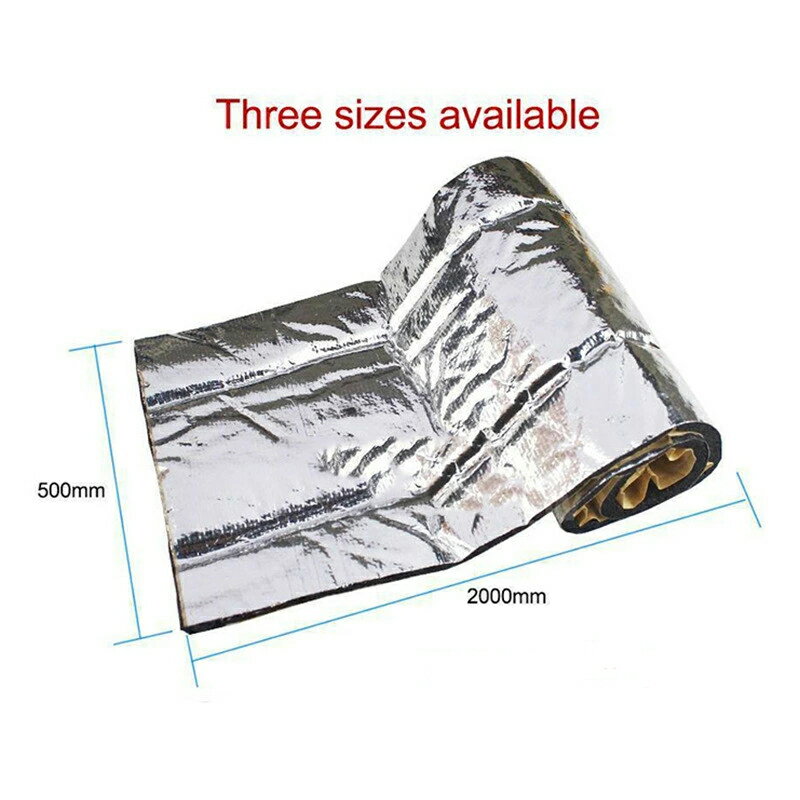 新生活 デッドニングシート 自動車用 断熱材 断熱マット 500×2000mm 防音 吸音 制振 DIY オーディオ環境向上 デットニング納期に余裕がある方限定 プレゼント ギフト
