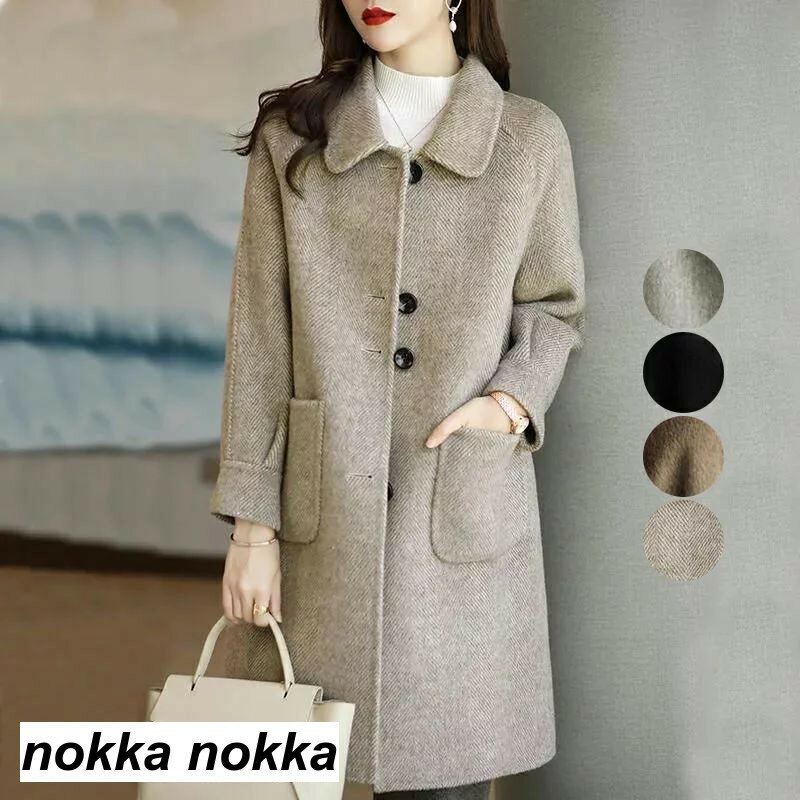 【楽天スーパーSALE限定半額OFF!】レディース アウター コクーンコート 春 秋 冬 おしゃれ 流行 可愛い きれいめ カジュアル 着回し 大きめ 羽織り ...