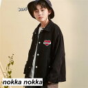 ジャケット 子供服 長袖 キッズジャケット ブラック コート ジージャン ボタン Gジャン 韓国子ども服 男の子 ウィンドブレーカー トップス ジュニア 春 秋 冬 トップス 上着 羽織り 春 秋 こどもの日 120 130