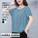 Tシャツ 夏 40代 30代 50代 レディース 半袖Tシャツ 体型カバー 無地 ゆったり クルーネック カットソー 女性 夏Tシャツ ホワイトデー プレゼント 母の日