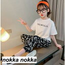 子供服 セットアップ キッズ 女の子 半袖 2023春夏 2点セット 上下セット Tシャツ 薄手 ハーフパンツ おしゃれ カジュアル 涼しい 可愛い ジャージ ...